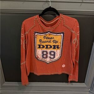 Double D Ranch Pecos Round Up Long Sleeve Tee